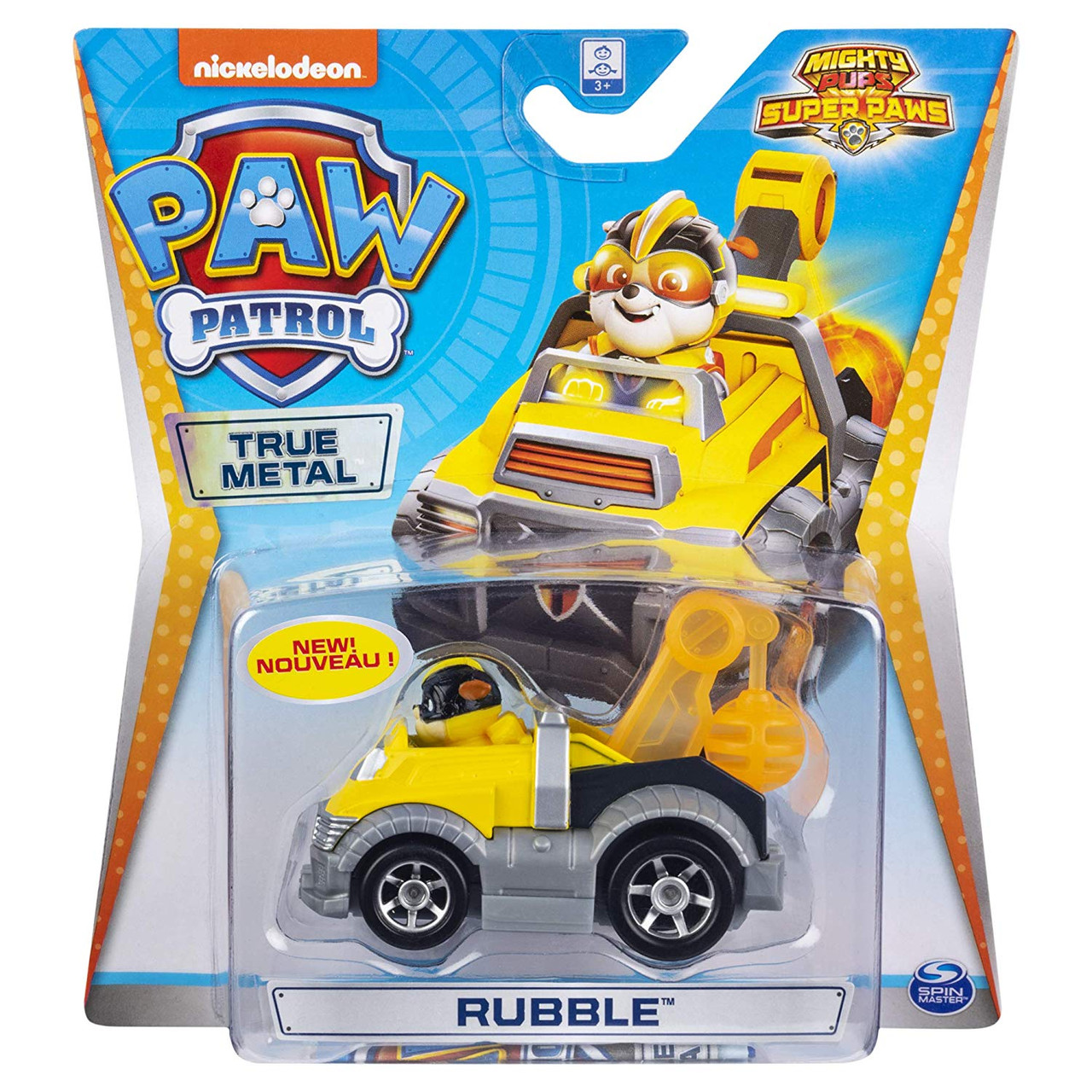 paw patrol rubble car