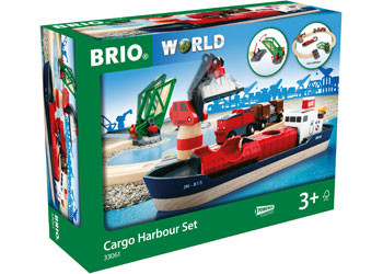 cargo harbour set brio