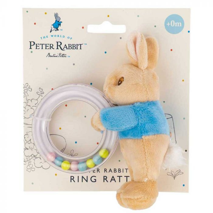 Peter Rabbit Ring Rattle Uncle Pete's Toys