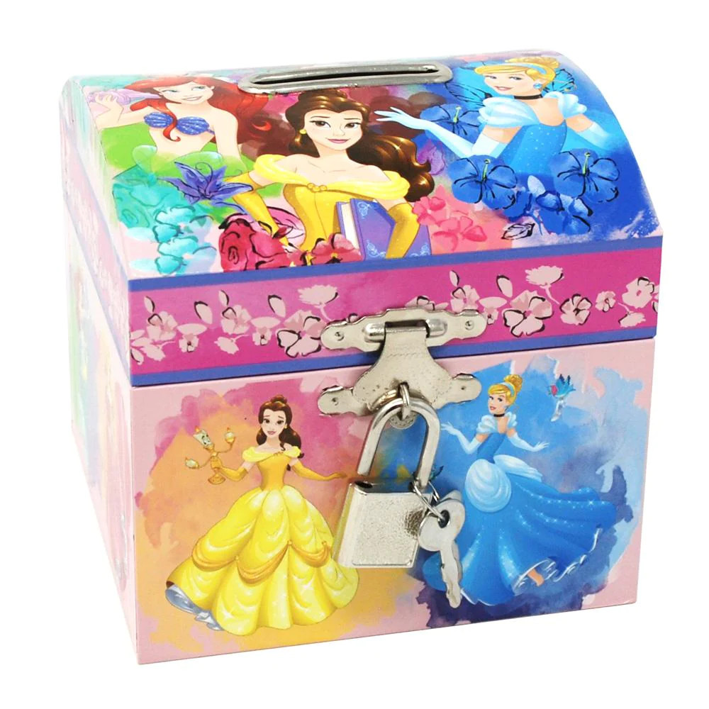Disney Princess Money Chest Uncle Pete's Toys