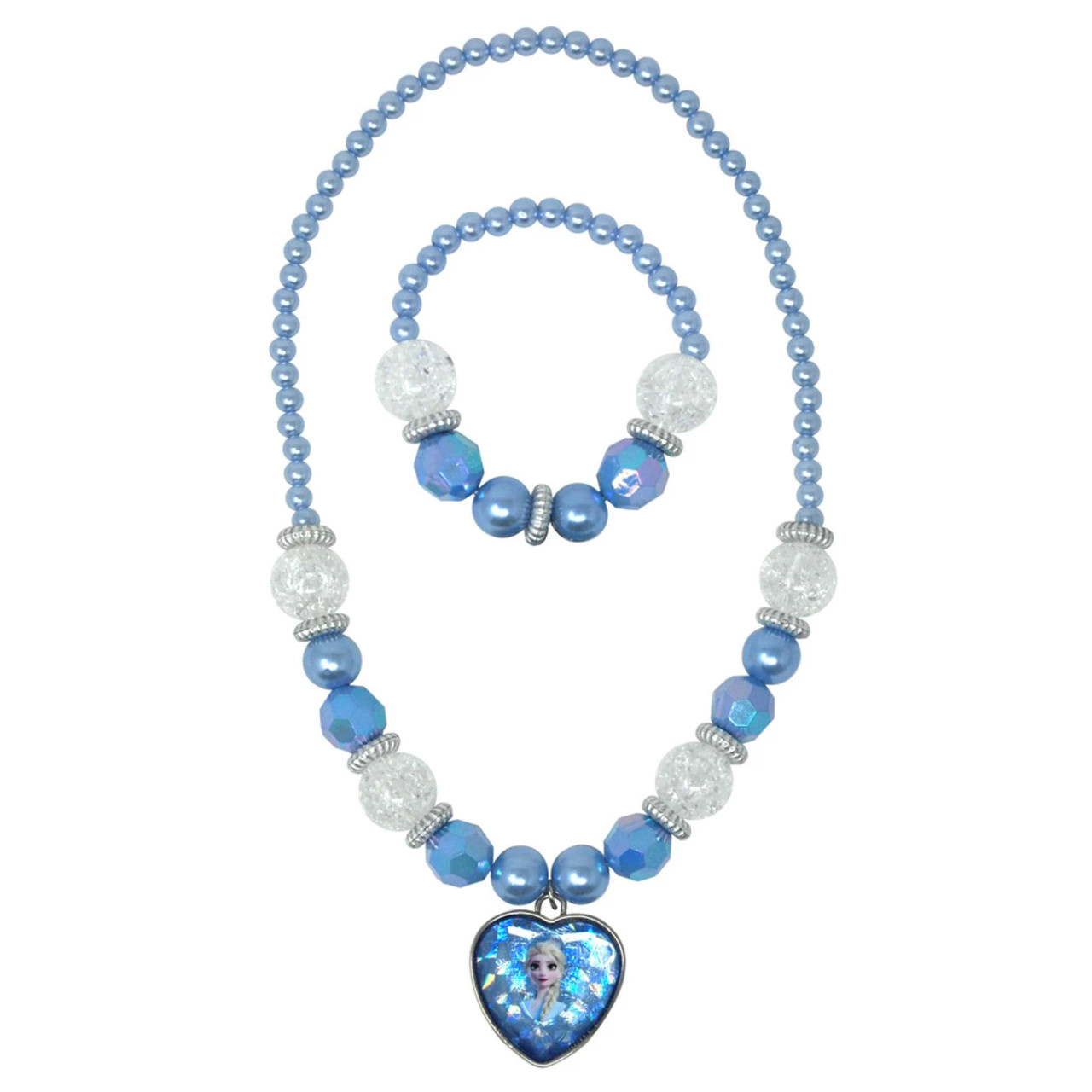 Frozen necklace and sales bracelet set