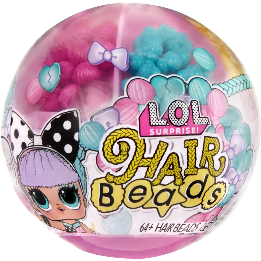 Surprise Hair Beads Tots Assorted Uncle Pete's Toys