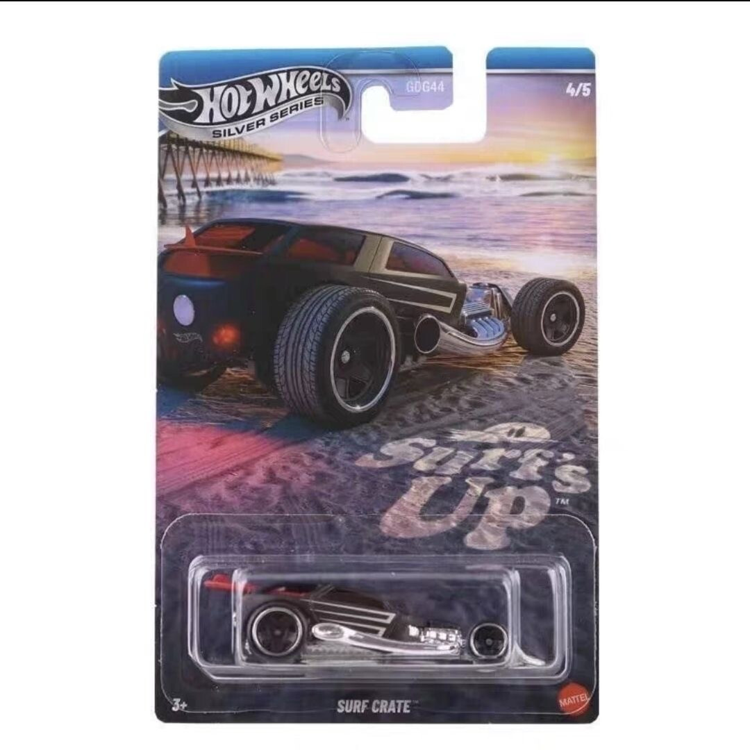 Image showcasing Hot Wheels Silver Series - Surf Crate - Uncle Pete's Toys