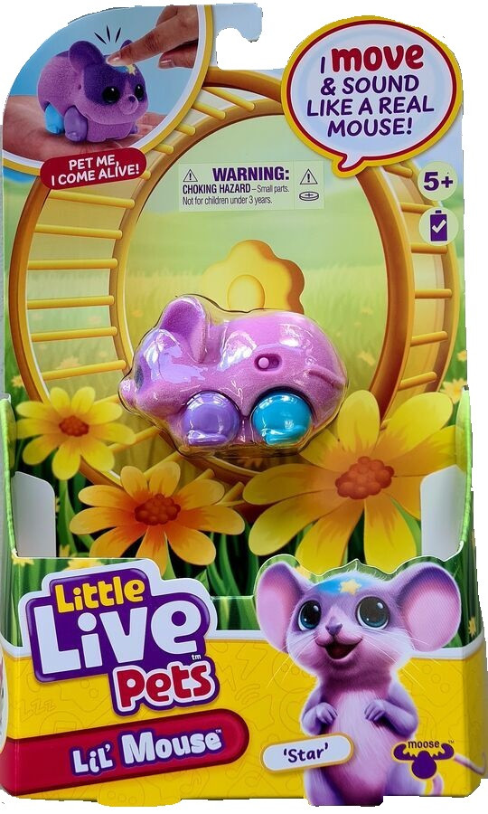 Little Live Pets Lil Mouse Star Uncle Pete's Toys