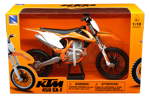 Ktm 450 Sx-f Motocross Dirt Bike 1:10