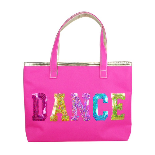 Dance In Style Tote Bag - Hot Pink