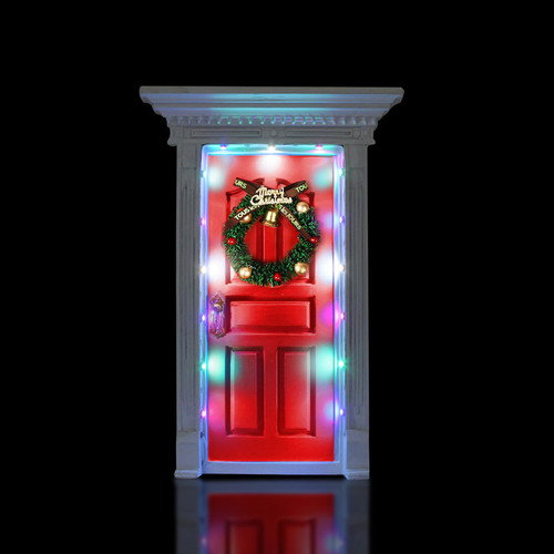 LED Elf Doors Light Up