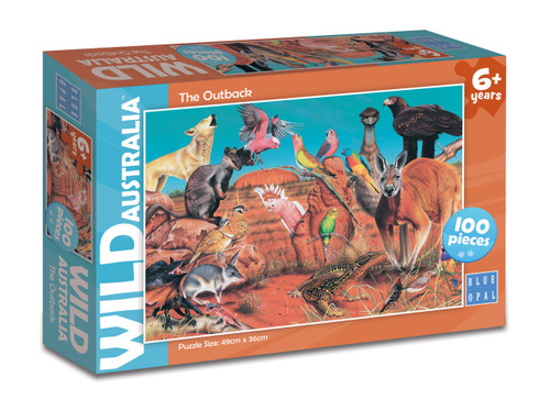 Bopal Wild Aust The Outback Puzzle - 100 Pce