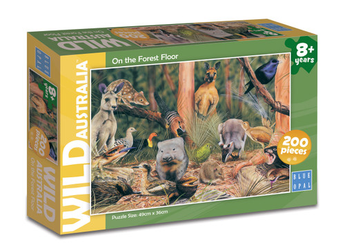 Bopal Wild Aust On The Forrest Floor Puzzle 200 Pce