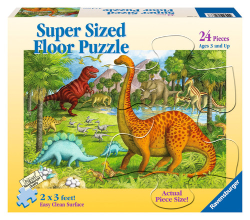 Ravensburger - Dinosaur Pals Supersize Puzzle 24pc