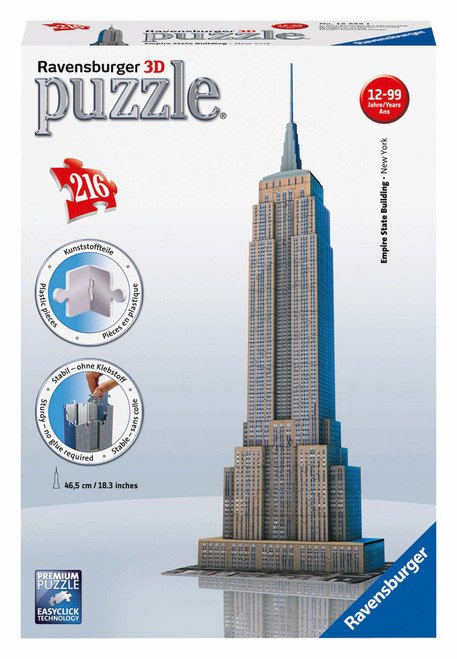 Ravensburger - Empire State Building 3D Puzzle 216PC