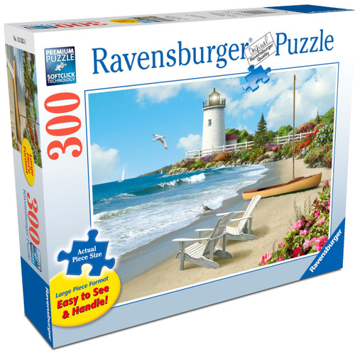 Ravensburger - Sunlit Shores Puzzle 300 Piece Large Format