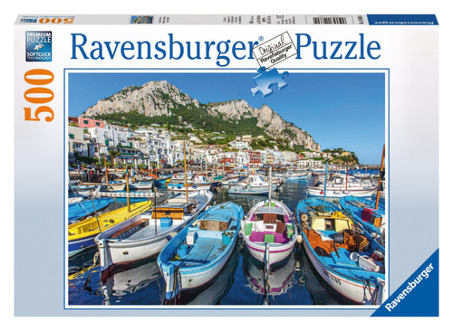 Ravensburger - Colourful Marina Puzzle 500 Piece