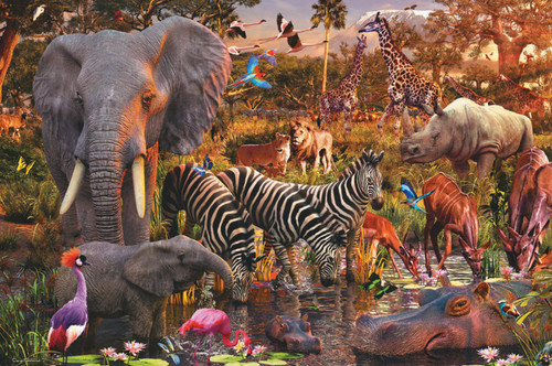 Ravensburger - African Animal World Puzzle 3000pc