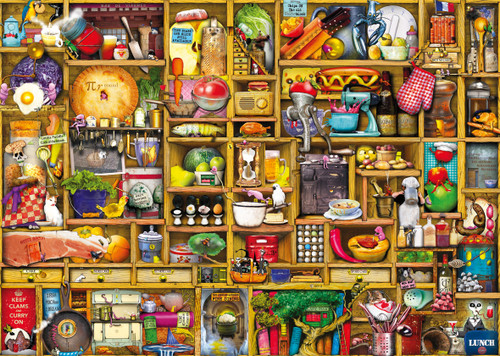 Ravensburger - The Kitchen Cupboard Puzzle 1000pc