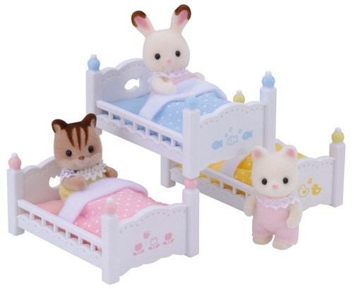 Sylvanian Families Triple Bunk Beds