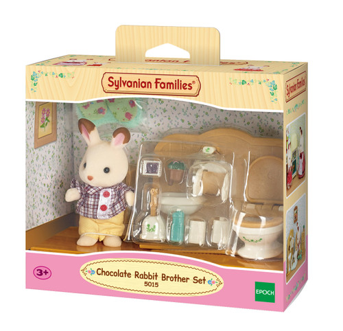 Sylvanian Families Chocolate Rabbit Brother Set Sylvanian Families Chocolate Rabbit Brother Set