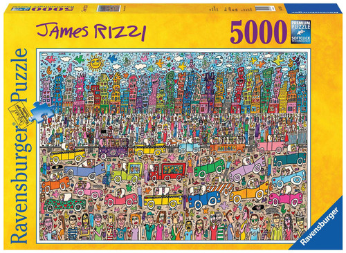 Ravensburger - James Rizzi Skyline Puzzle 5000 Piece