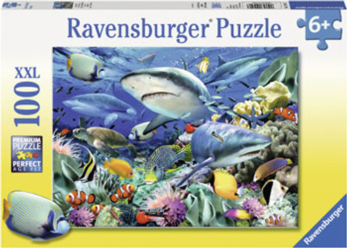 Ravensburger - Reef of the Sharks Puzzle - 100 Piece