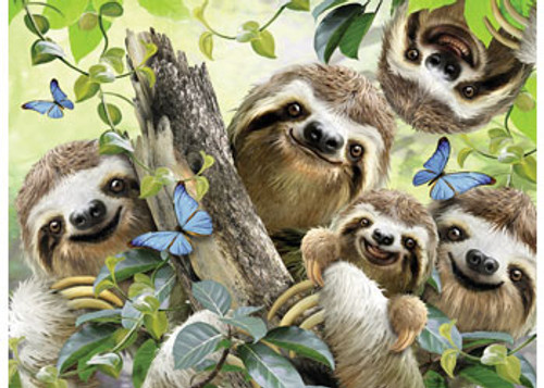 Ravensburger - Sloth Selfie Puzzle 500 Piece