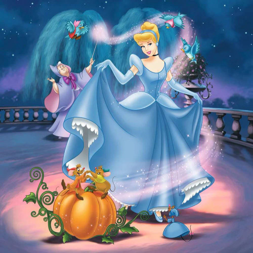 Ravensburger - Disney Snow White Cinderella & Ariel 3x49 Pce
