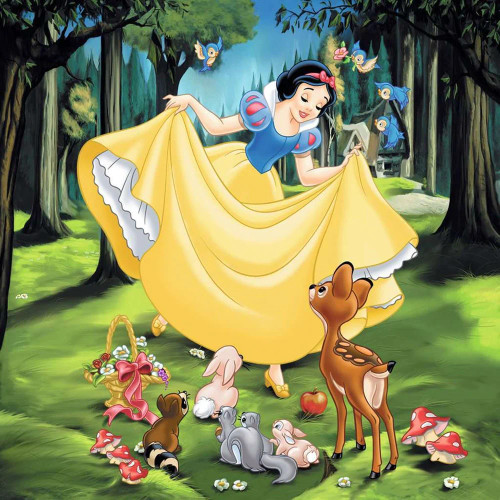 Ravensburger - Disney Snow White Cinderella & Ariel 3x49 Pce