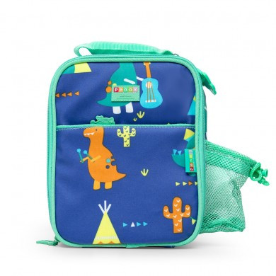 Penny Scallan Bento Cooler Bag With Pocket - Dino Rock