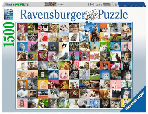 Ravensburger - 99 Cats Puzzle 1500 Piece