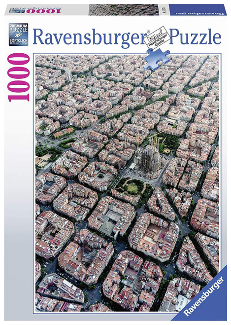 Ravensburger - Barcelona Von Oben Puzzle 1000pce