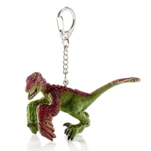 Schleich Mini Dinosaur Keychain Utahraptor