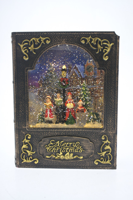 Magical Story Book Light Santa And The Christmas Tree