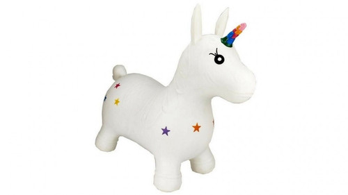 Happy Hopperz White Unicorn - Large