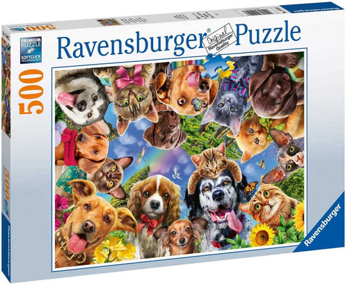 Ravensburger - Animal Selfie Puzzle 500 pce