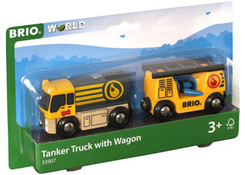 Brio - Tanker Truck With Hose Wagon