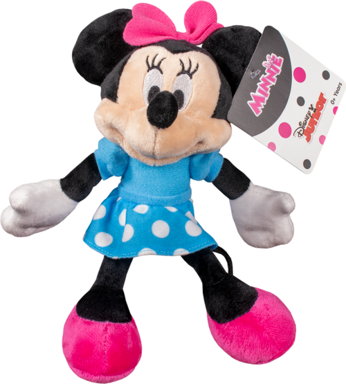 Minnie Mouse Plush - Blue Polka Dot Dress