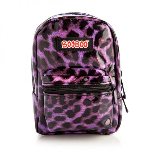 Backpack minis - leopard purple
