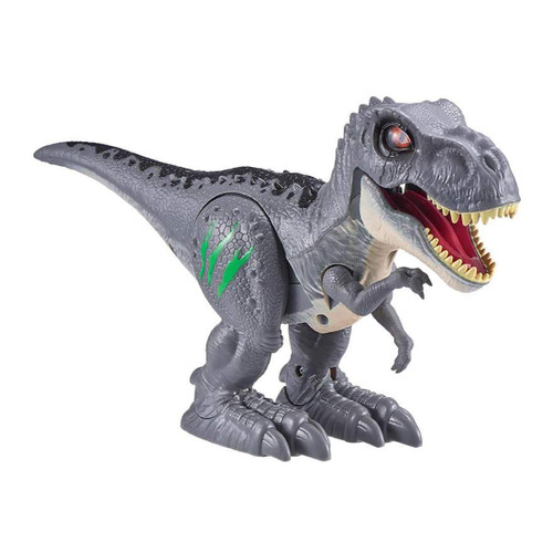 Robo Alive Robotic Dinosaur With Slime - T-Rex Grey