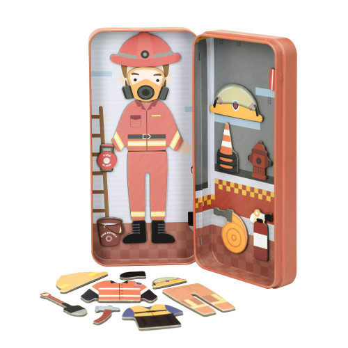 Magnetic Puzzle Box - Firefighter