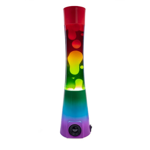 Motion lamp speaker rainbow