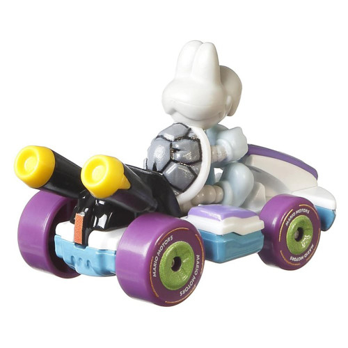 Hot Wheels Mario Kart - Dry Bones In Standard Kart Hot Wheels Mario Kart - Dry Bones In Standard Kart