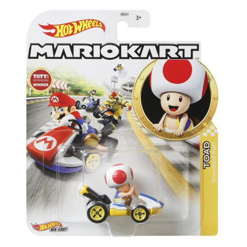 Hot Wheels Mario Kart Cars - Toad