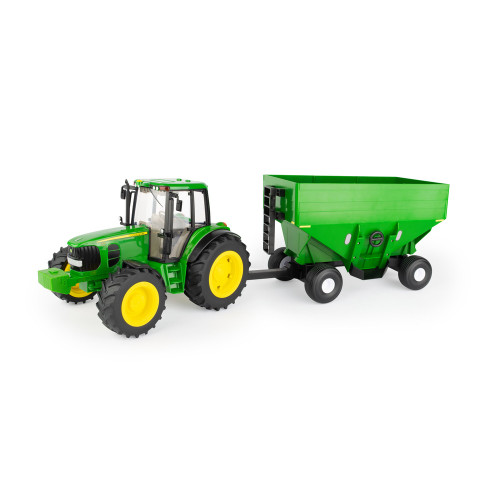 1:16 Scale John Deere 7430 Tractor with Gravity Wagon