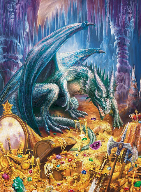 Ravensburger - Dragons Treasure Puzzle 100 Piece