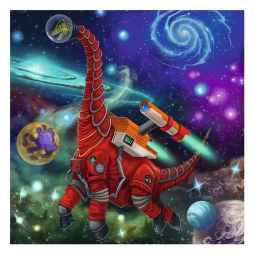 Ravensburger - Dinosaurs In Space Puzzle 3x49 Piece