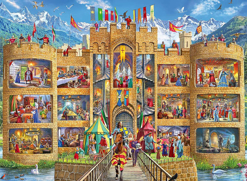 Ravensburger - Cutaway Castle Puzzle 150 Piece