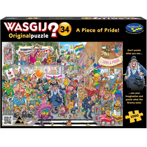 Wasgij? Original #34 A Piece of Pride 1000 Piece Puzzle Wasgij? Original #34 A Piece of Pride 1000 Piece Puzzle