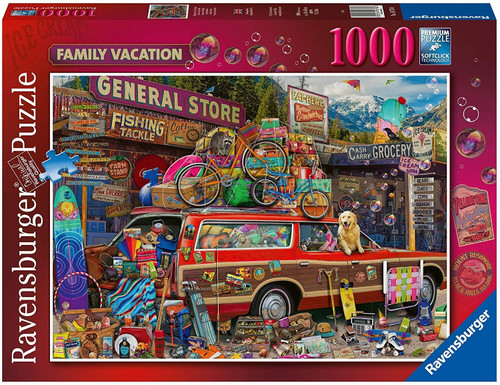 Ravensburger - Family Vacation Puzzle 1000 Piece