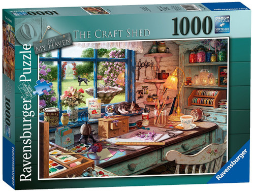 Ravensburger - My Haven No1 The Craft Shed Puzzle 1000 Piece