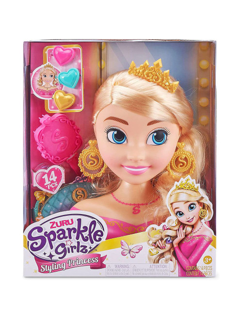 Sparkle Girlz Styling Head With Accessories