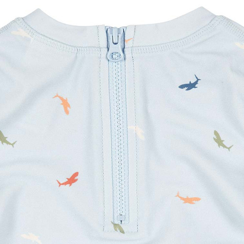 Toshi Swim Rashie Long Sleeve Shark - Size 3